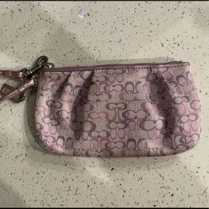Coach wristlet